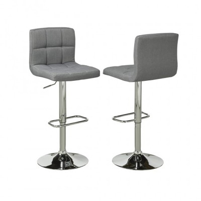 ADJ. BAR STOOL GREY